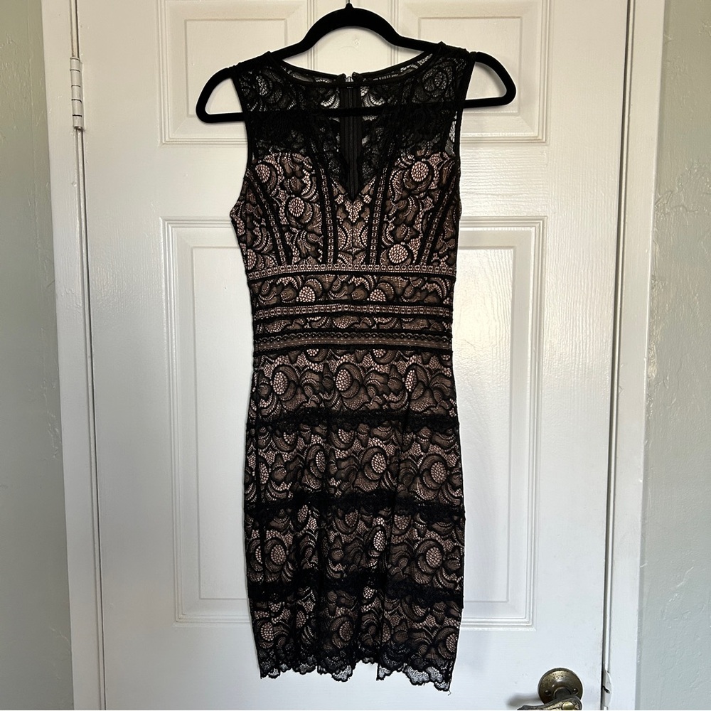 Guess Black Lace Dress XS - Picture 5 of 13